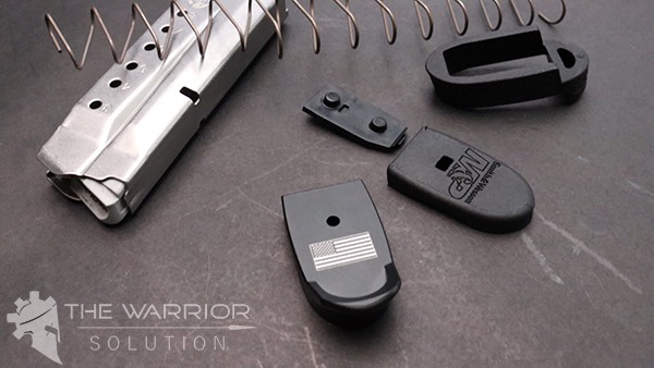 Smith and wesson shield magazine parts with Bastion Gear baseplate