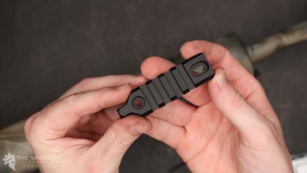 Holding Seekins Precision SRS Rail