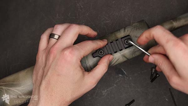 Mounting Seekins Precision SRS Rail