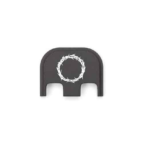 Jesus Crown Of Thorns Metal Slide Backplate For GLOCK Pistols