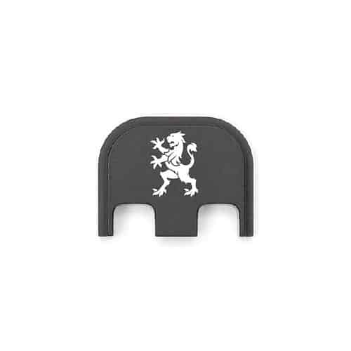 Heraldic Lion Metal Slide Backplate For GLOCK Pistols