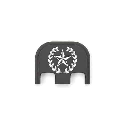 Wreath Star Metal Slide Backplate For GLOCK Pistols
